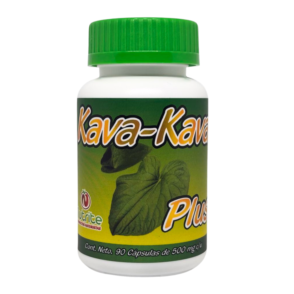 Kava Kava, Pasiflora, Diente de León - 90 Cápsulas de 500 mg