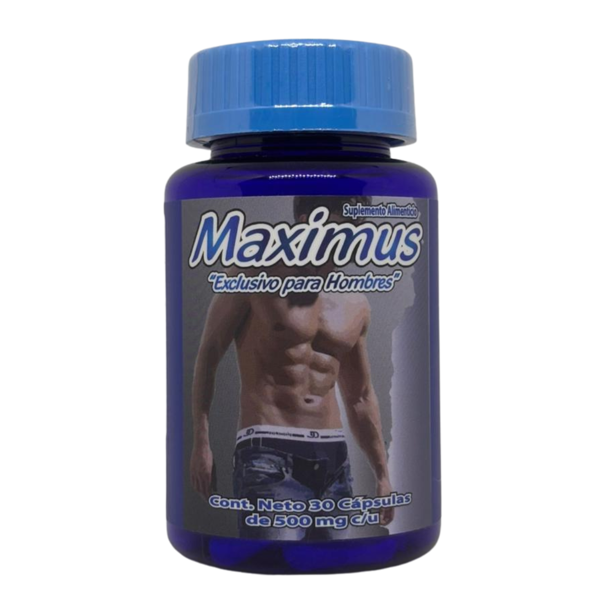 Maximus - Maca, Ginseng Panax, Zarzaparrilla, Damiana, Ostión - 30 cápsulas de 500 mg