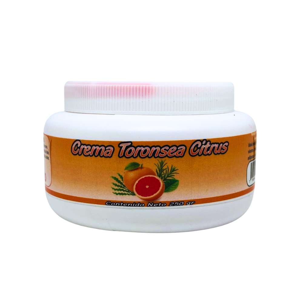 Crema con Toronja, Limón, Romero, Jengibre, Algas Marinas, Liposomas - 250 gr - Toronsea Citrus