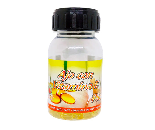 + Ajo con Vitamina E Plus +