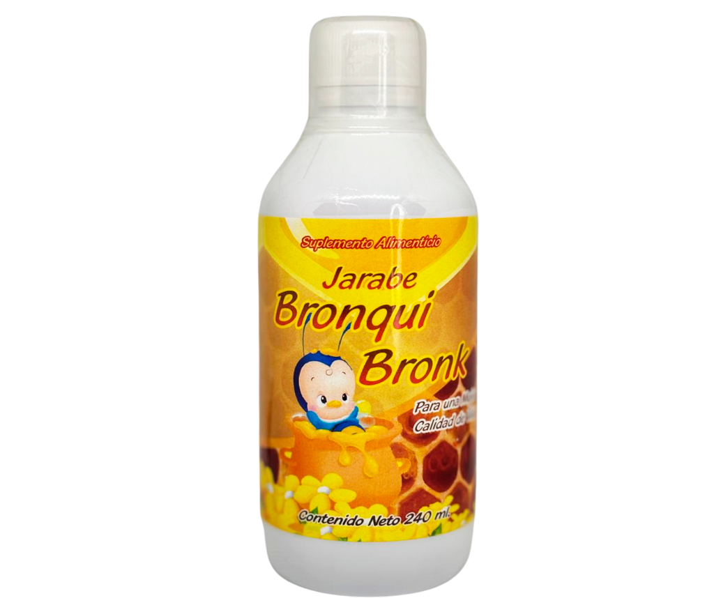 Jarabe con Miel de Abeja, Propóleo, Gordolobo, Sauco, Bugambilia, Tomillo - 240 ml