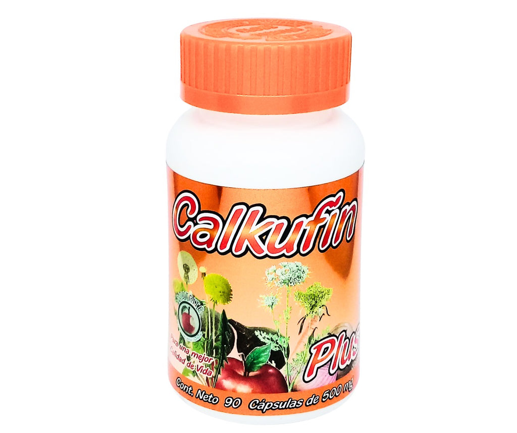 Calkufin - Rábano Negro, Boldo, Doradilla, Cola de Caballo, Diente de León - 90 cápsulas de 500 mg
