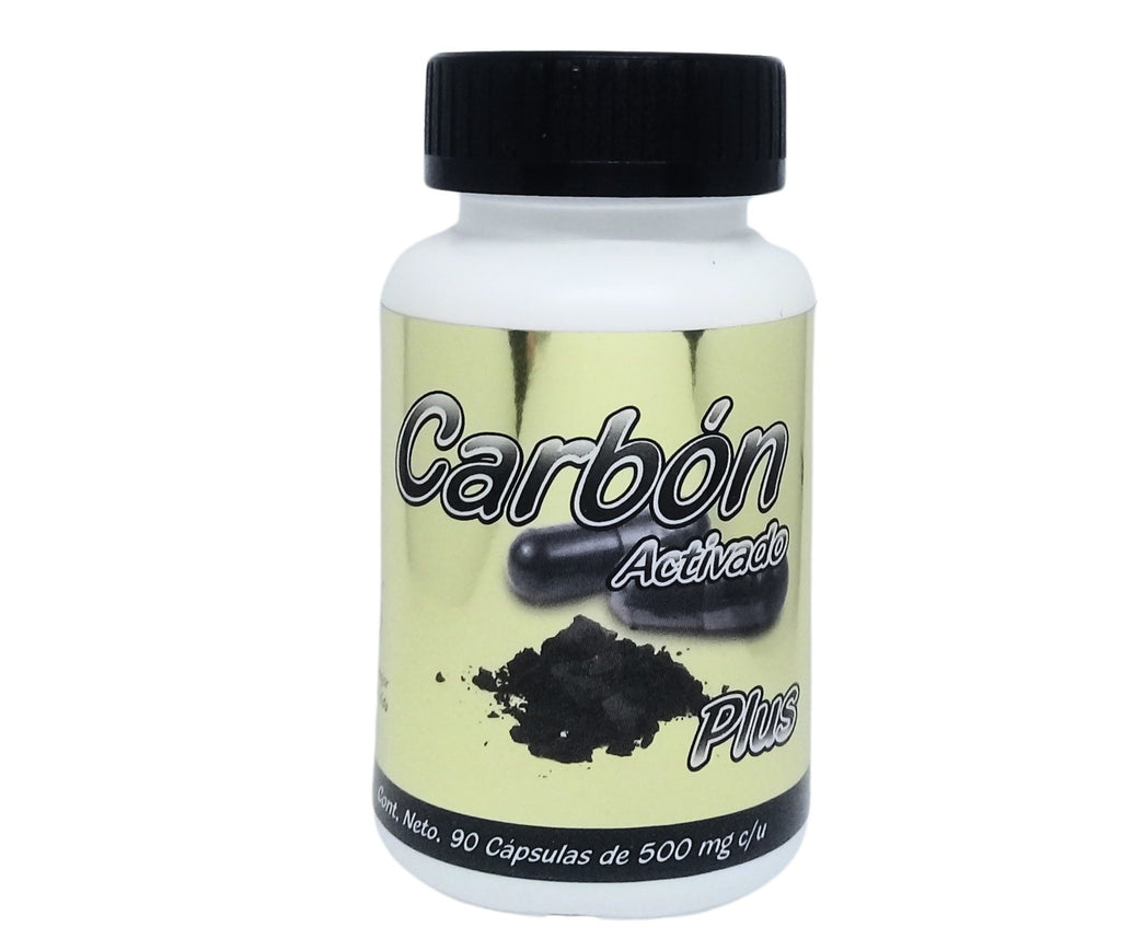 Carbón Activado - Cápsulas de 500 mg