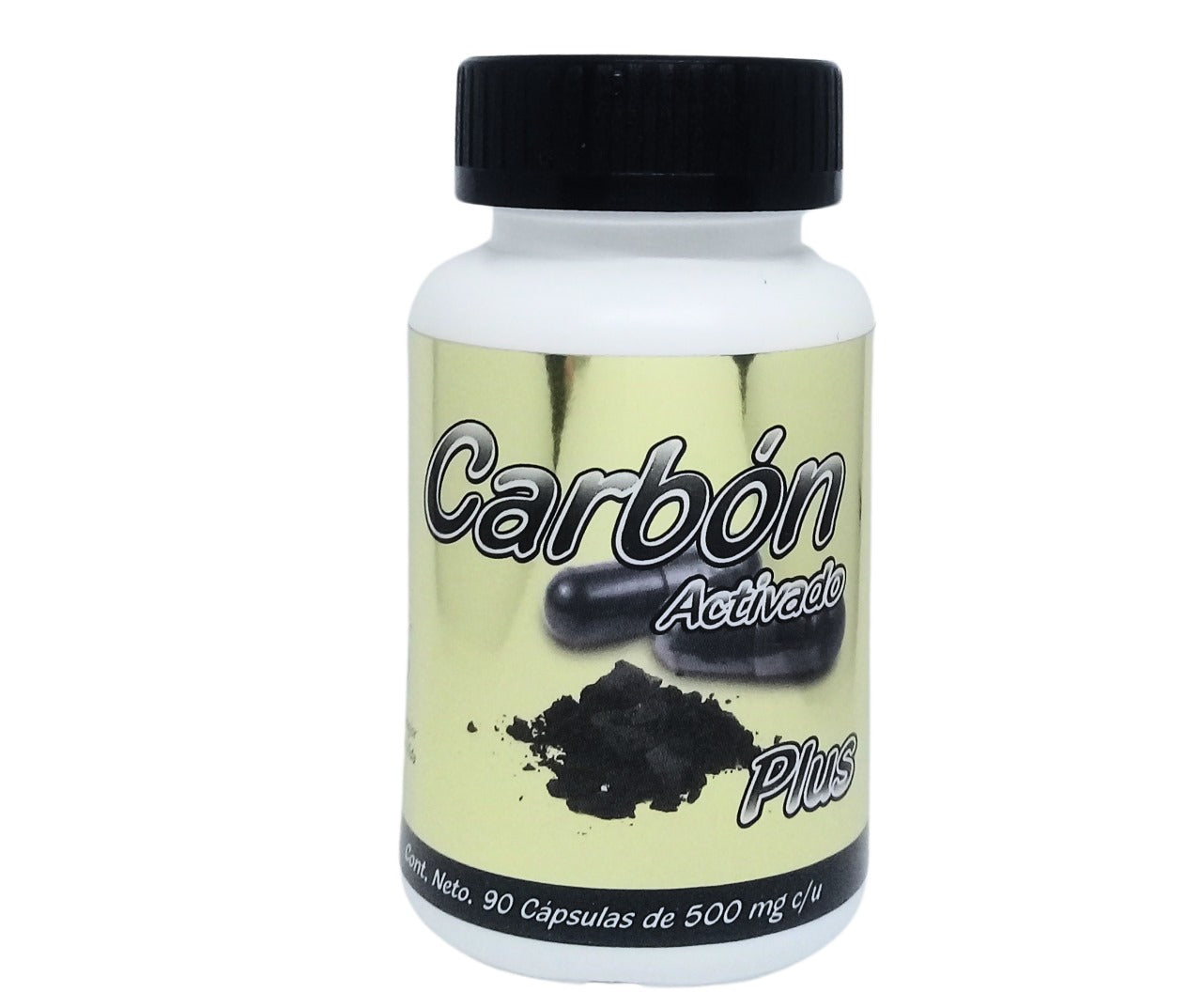 Carbón Activado - Cápsulas de 500 mg