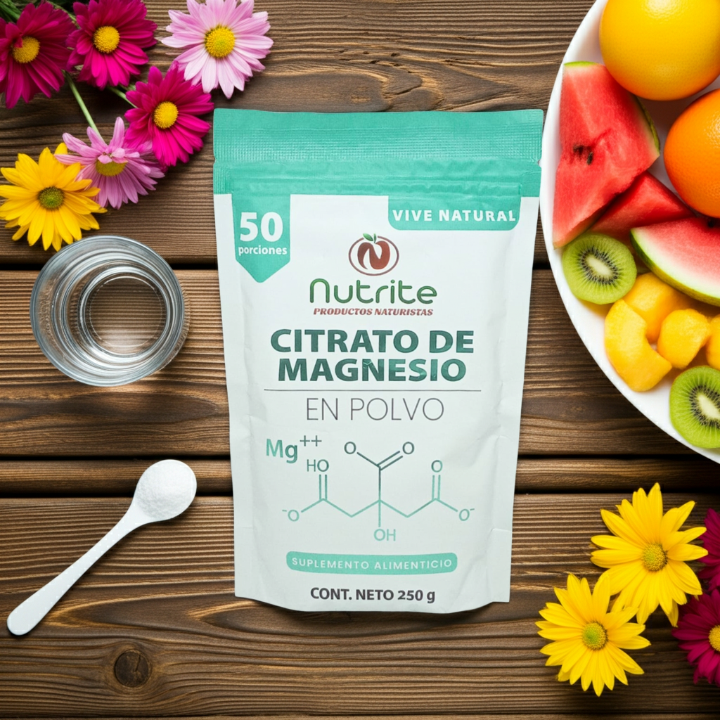 Citrato de Magnesio - Polvo 250 gr