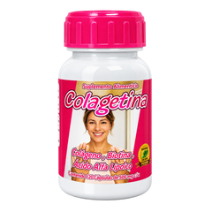 Colagetina - Colágeno Hidrolizado, Biotina, Ácido Alfa Lipoico, Keratina - 120 cápsulas 500 mg