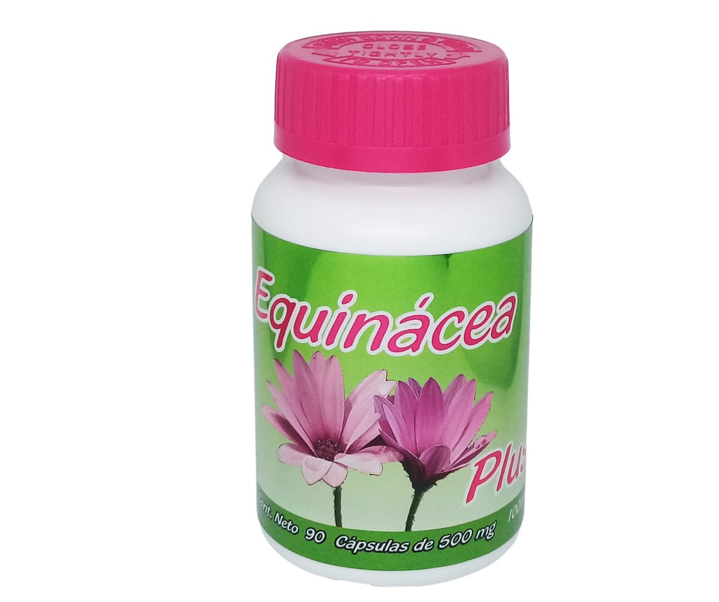 Equinácea, Sello de Oro - 90 Cápsulas de 500 mg