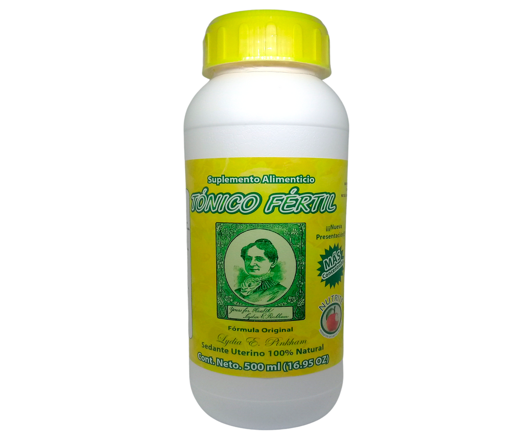 Tónico Fértil - Viburno Americano, Corteza de Calambre, Raíz de Genciana, Raíz de Orozuz - 500 ml