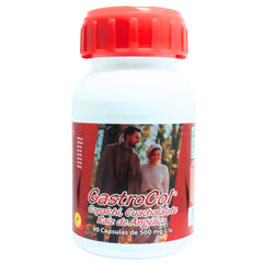 Gastrocol - Copalchi, Cuachalalate, Raíz de Angélica, Fenogreco, Prodigiosa - 90 cápsulas de 500 mg