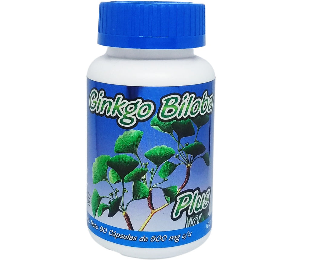Ginkgo Biloba - 90 Cápsulas de 500 mg