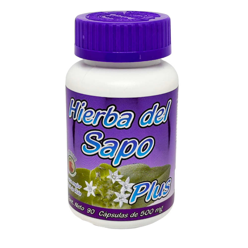 Hierba del Sapo, Fenogreco, Olivo, Lecitina de Soya - 90 Cápsulas de 500 mg