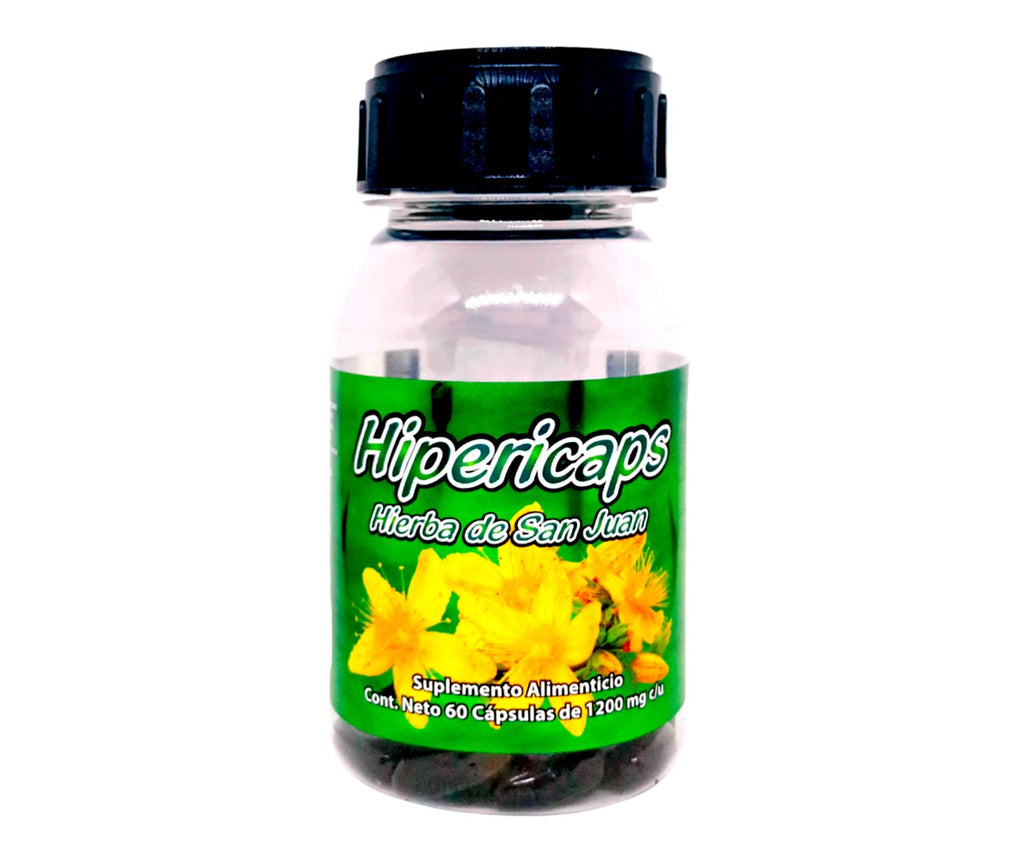 Hipericaps - Hierba de San Juan - 60 Cápsulas de 1200 mg