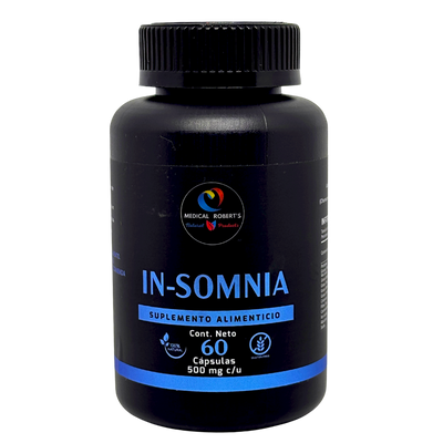 Lúpulo, Valeriana, Pasiflora, Manzanilla - 60 Cápsulas de 500 mg