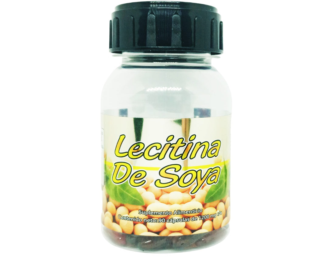 Lecitina de Soya - 90 Cápsulas de 1200 mg