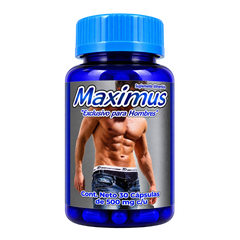 Maximus - Maca, Ginseng Panax, Zarzaparrilla, Damiana, Ostión - 30 cápsulas de 500 mg