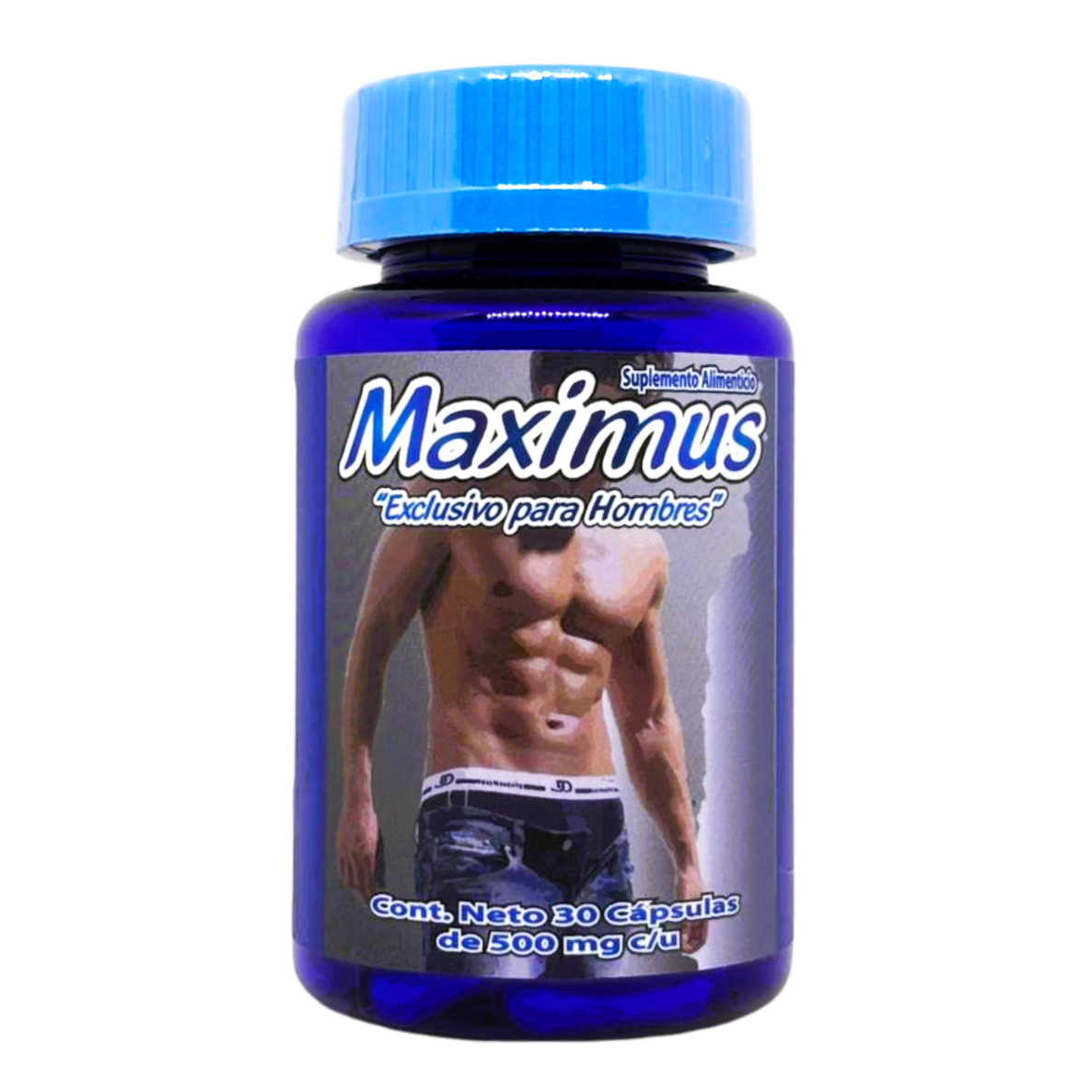 Maximus - Maca, Ginseng Panax, Zarzaparrilla, Damiana, Ostión - 30 cápsulas de 500 mg