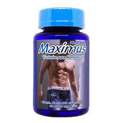 Maximus - Maca, Ginseng Panax, Zarzaparrilla, Damiana, Ostión - 30 cápsulas de 500 mg