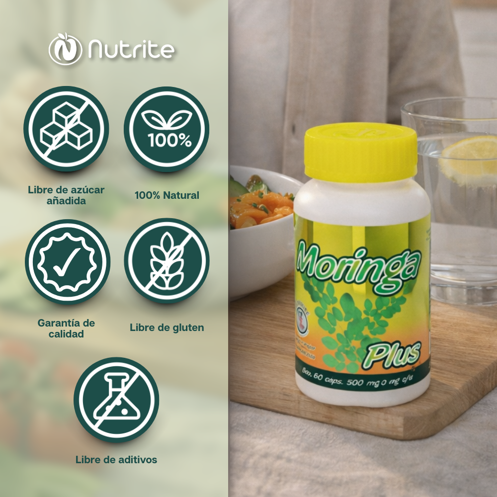 Moringa - 60 Cápsulas de 500 mg