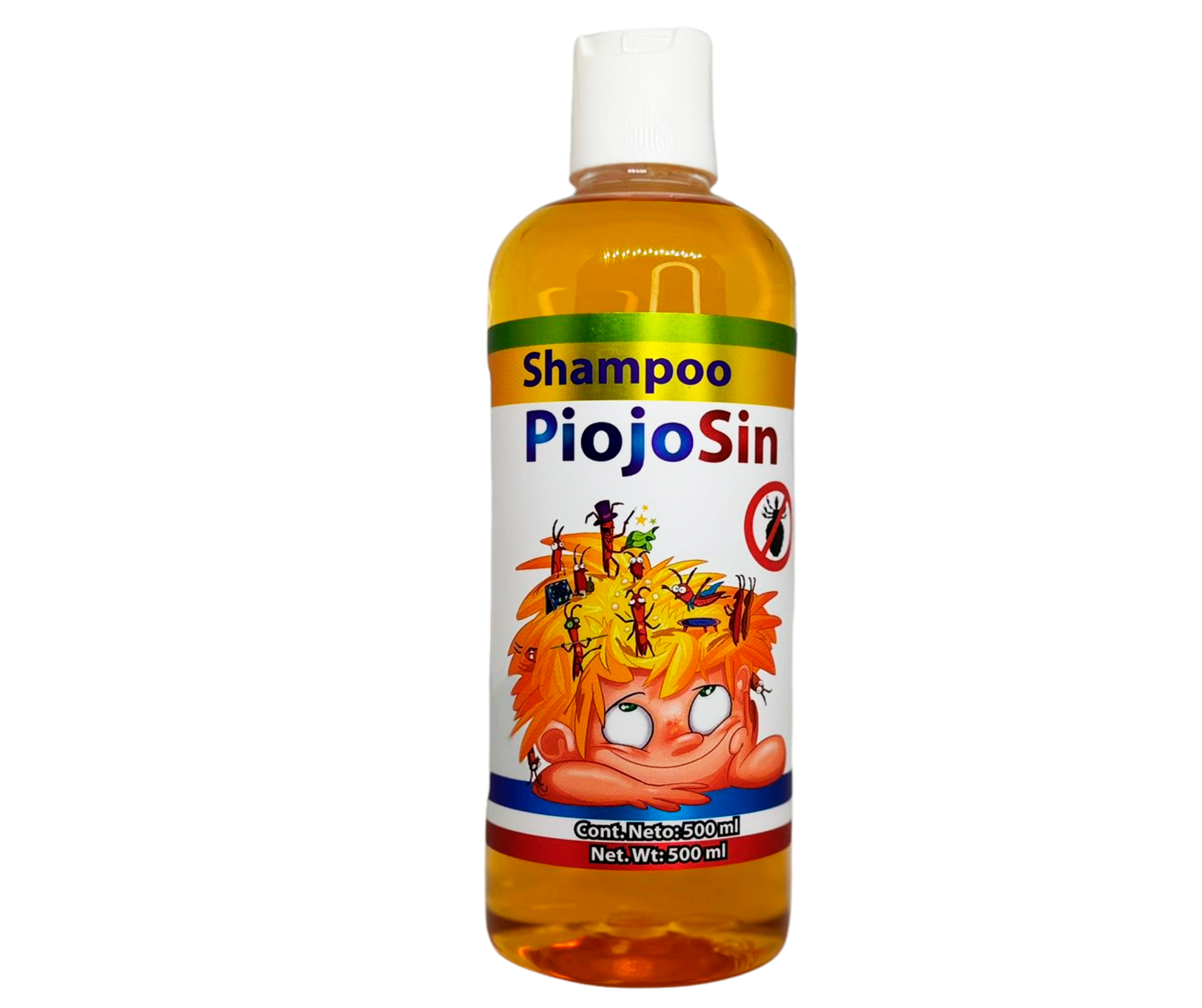 Shampoo con Árbol de Té, Tomillo, Aceite de Naranja, Tensoactivos - 500 ml