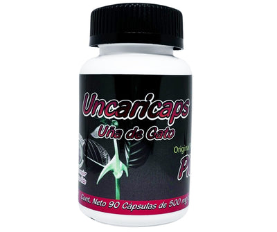 Uña de Gato - 90 Cápsulas de 500 mg - Uncaricaps
