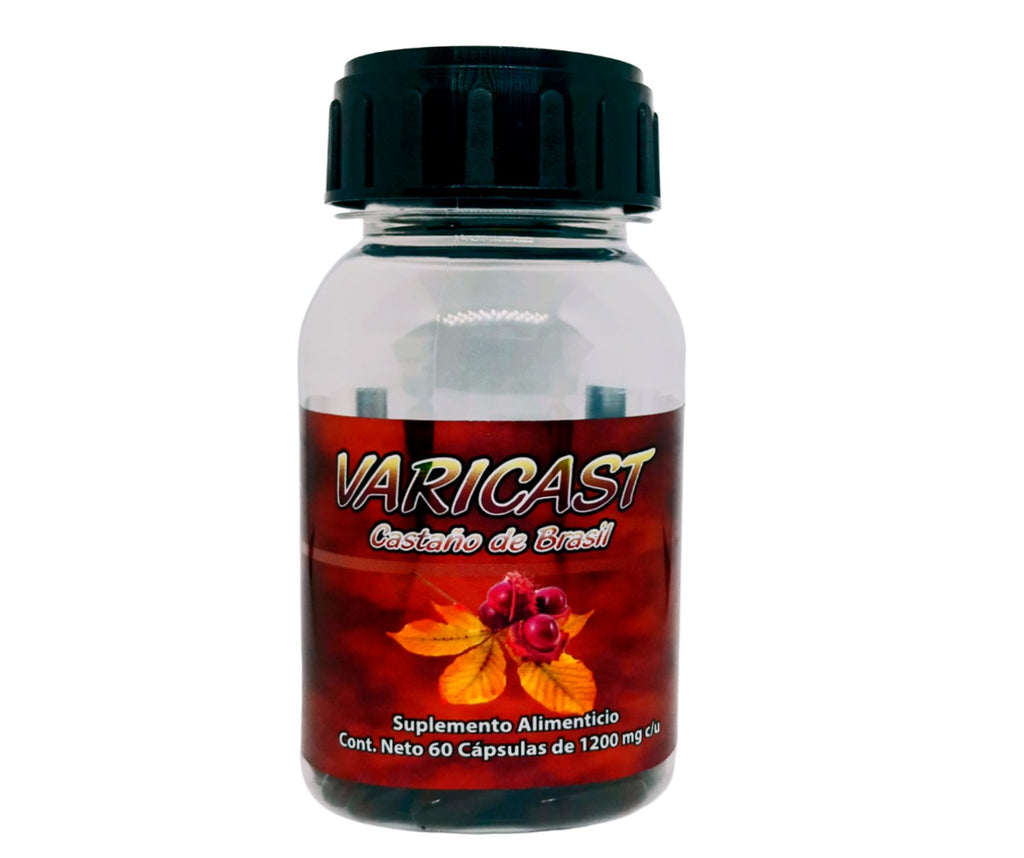 Varicast - Castaño de Brasil - 60 Cápsulas de 1200 mg