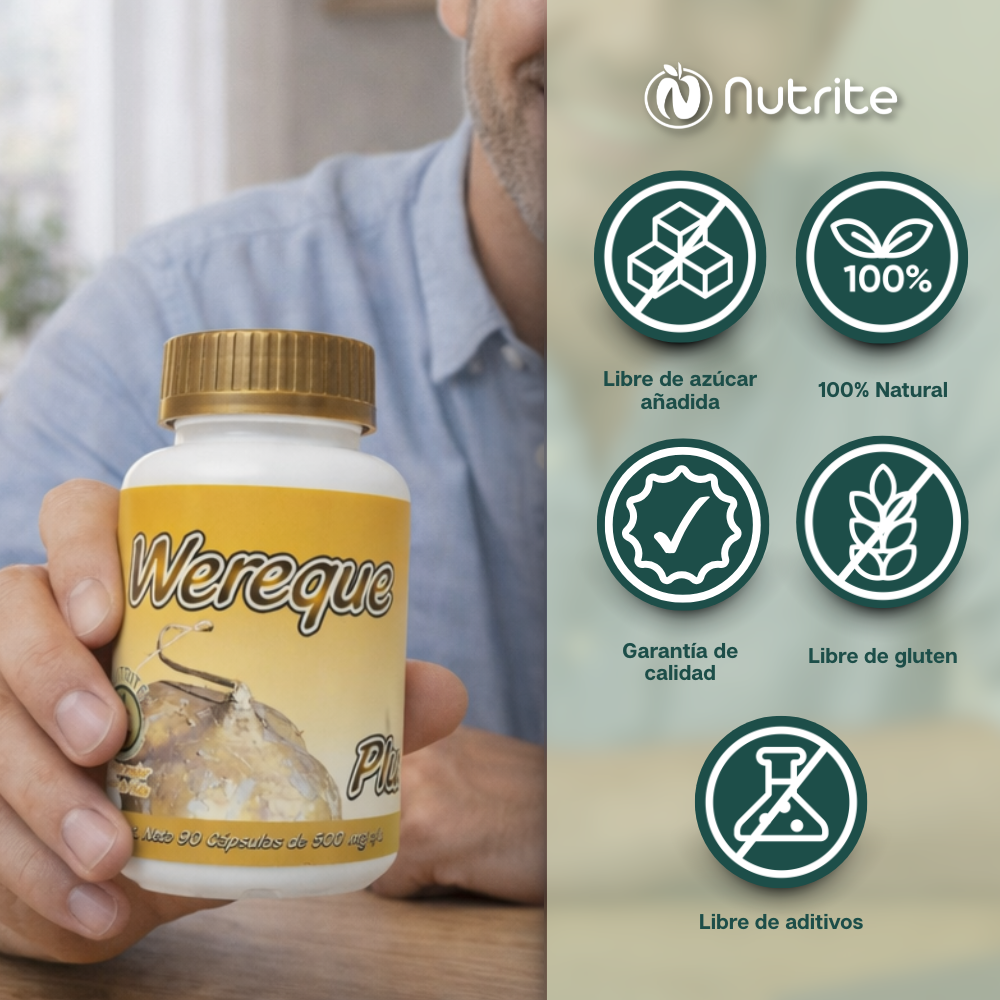 Wereque - 90 Cápsulas de 500 mg
