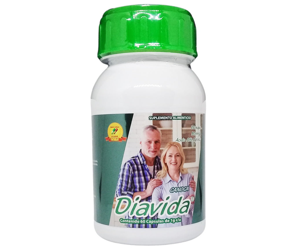 Complejo herbal Wereque Moringa Damiana 60 cápsulas 1000mg NUTRITE