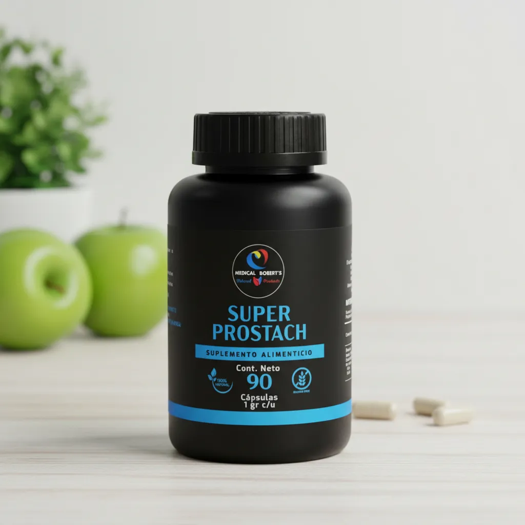 Súper Prostach - Licopeno, Semilla de Calabaza, Ciruelo Africano, Saw Palmeto, Beta-Sitosterol - 90 cápsulas de 1000 mg