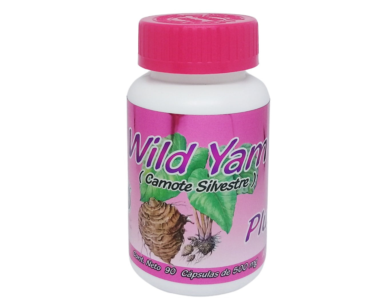 Wild Yam Camote Silvestre 90 Cápsulas de 500 mg